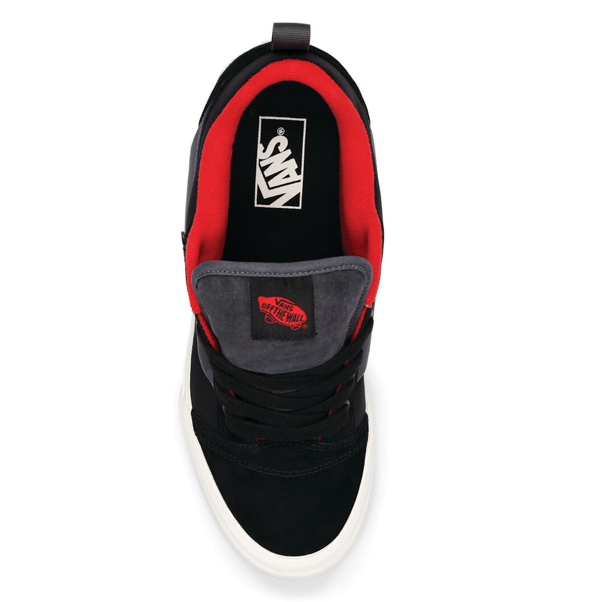 VANS - Knu Skool Zapatilla Urbana Unisex Adulto Cuero Negro Vans