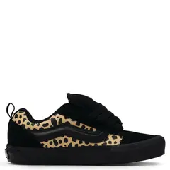 VANS - Knu Skool Zapatilla Urbana Unisex Adulto Cuero Negro