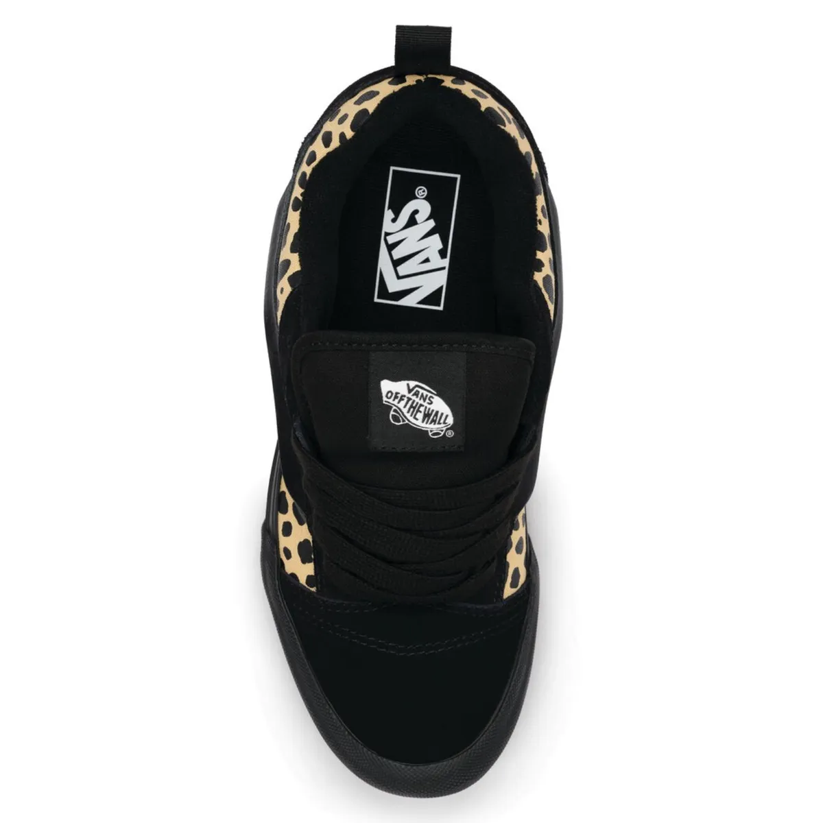 VANS - Knu Skool Zapatilla Urbana Unisex Adulto Cuero Negro Vans