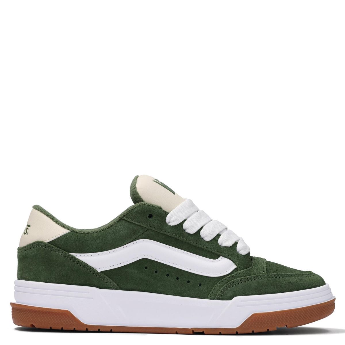 VANS - Hylane Zapatilla Urbana Unisex Adulto Cuero Verde Vans