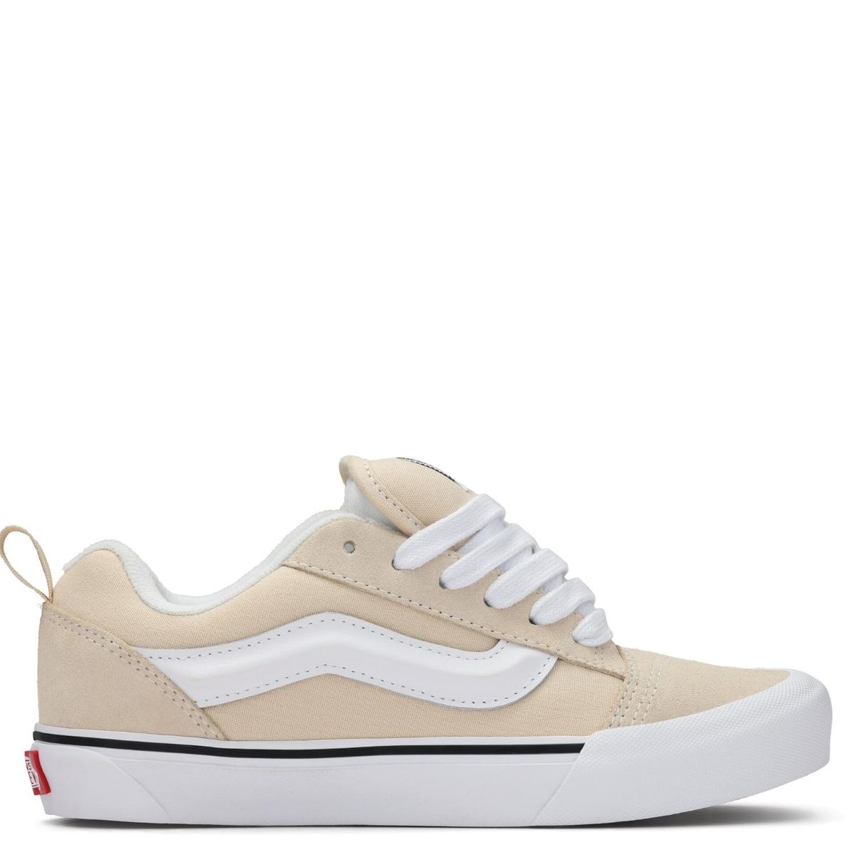 VANS - Knu Skool Zapatilla Urbana Unisex Adulto Cuero Beige Vans