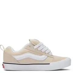VANS - Knu Skool Zapatilla Urbana Unisex Adulto Cuero Beige