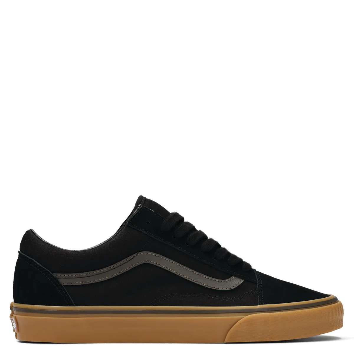 VANS - Old Skool Zapatilla Urbana Mujer Cuero Negro Vans