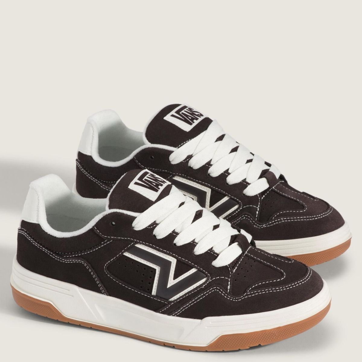 VANS - Vans Upland Zapatilla Urbana Cuero Negro Hombre