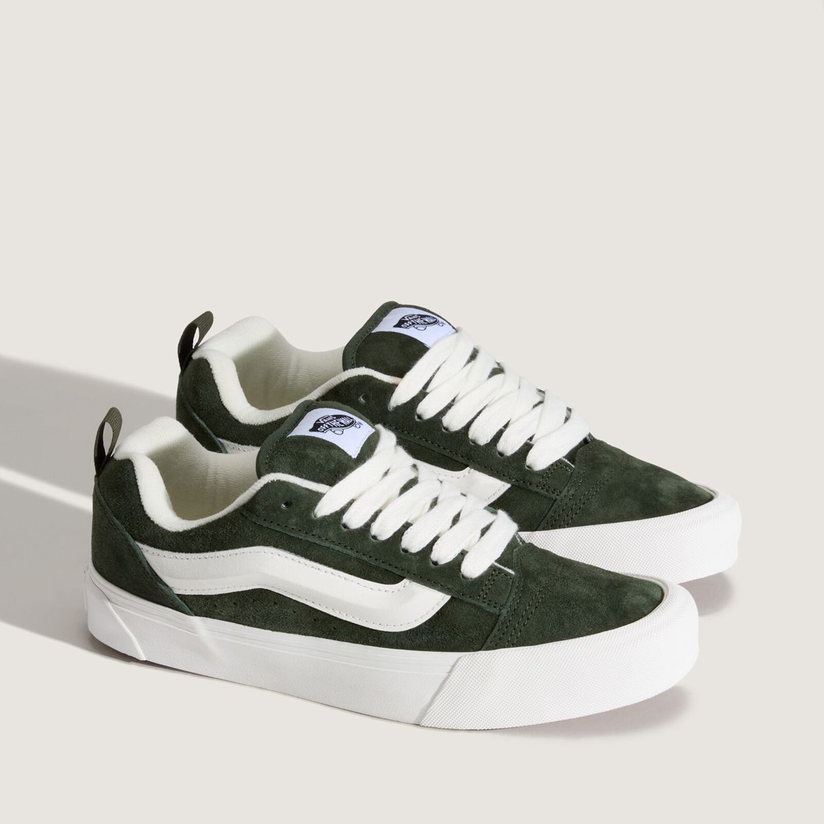 VANS - Knu Skool Zapatilla Urbana Cuero Hombre Negro Vans