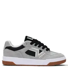 VANS - Upland Zapatilla Urbana Hombre Cuero Gris
