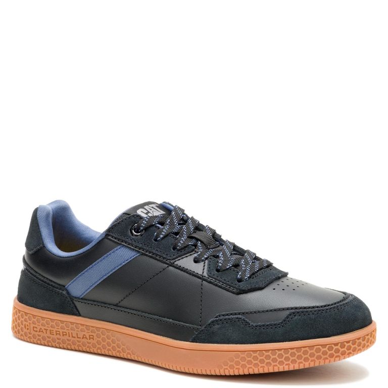 CAT Pause Retro Zapatilla Urbana Hombre Negro