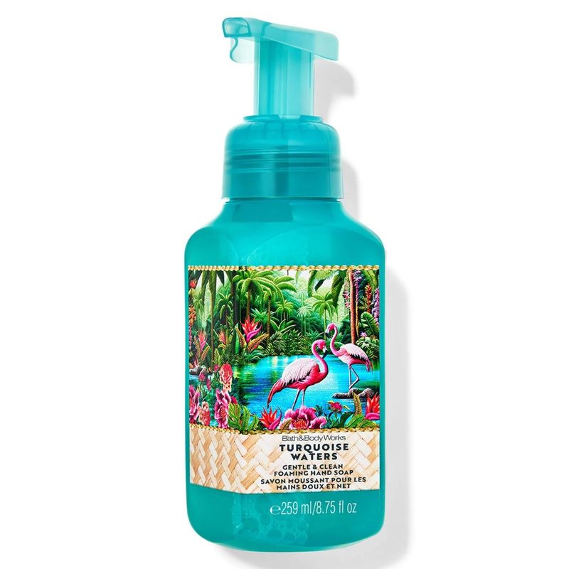 BATH & BODY WORKS - Foam Soap Turquoise Waters Bath & Body Works