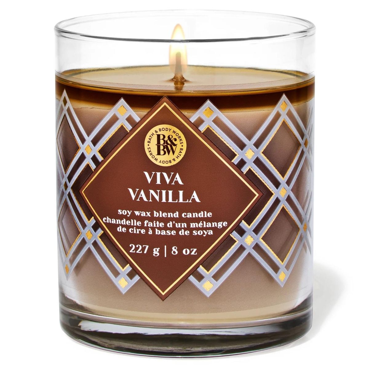 BATH & BODY WORKS - Vela Mediana Viva Vanilla Bath & Body Works