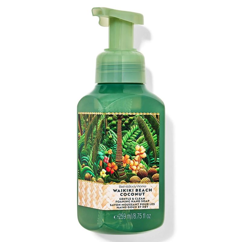 BATH & BODY WORKS - Foam Soap Wkiki Bch Coconut Bath & Body Works