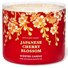 BATH & BODY WORKS - Vela Grande Japanese Cherry Blossom
