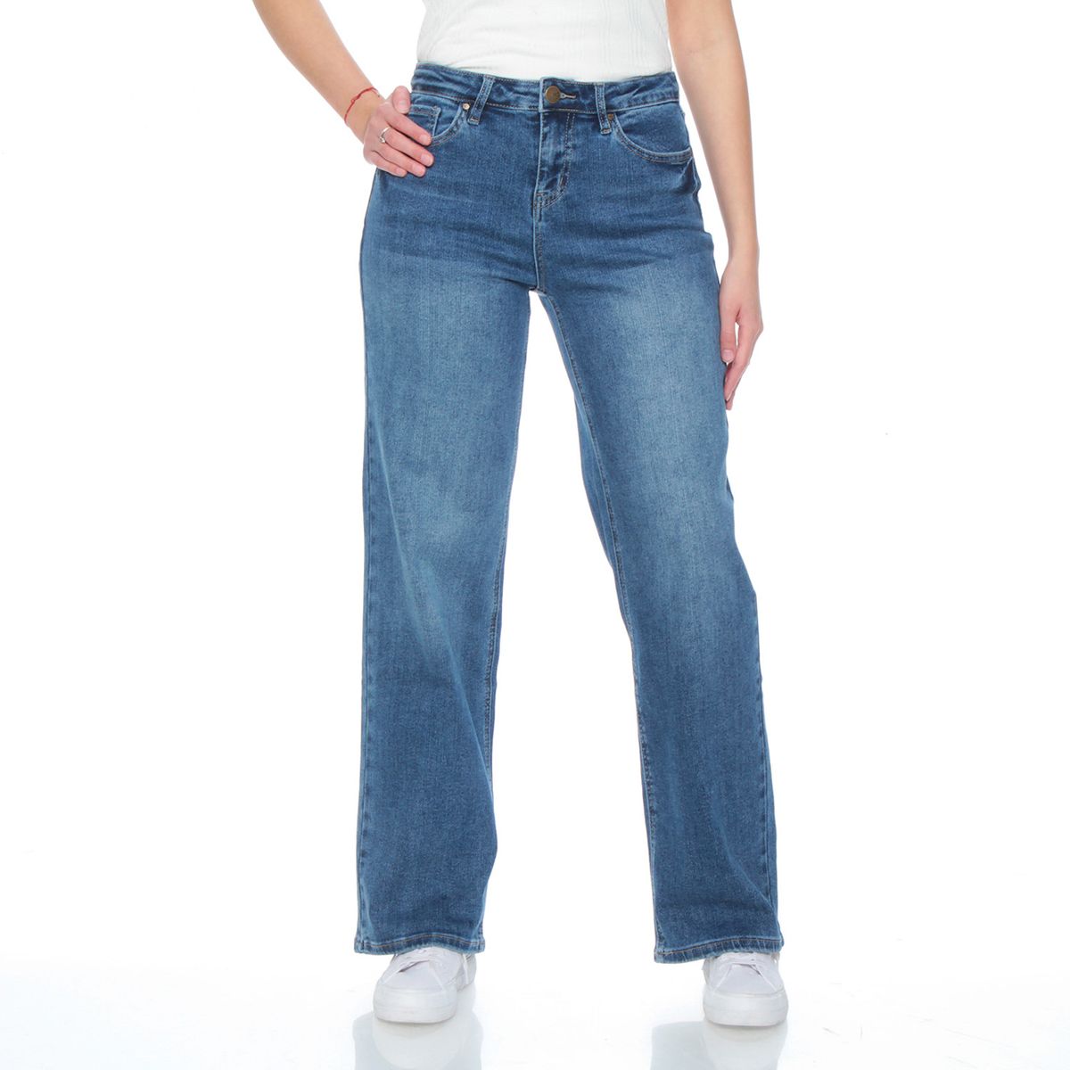 WADOS - Jeans Wide Leg Tiro Medio Mujer Wados