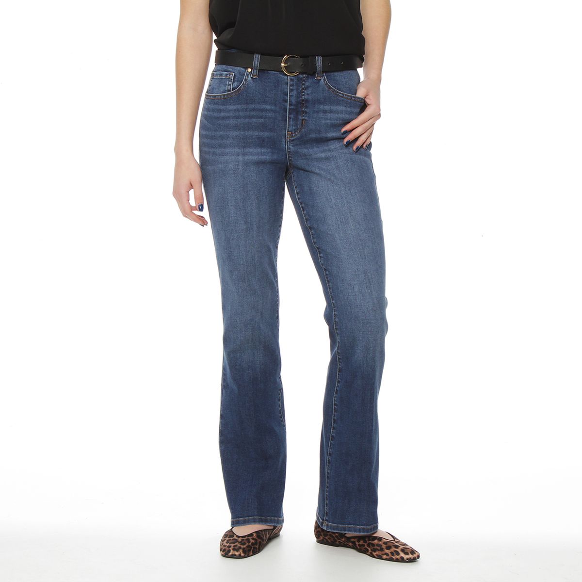 WADOS - Jeans Recto Tiro Alto Mujer Wados