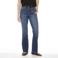 WADOS - Jeans Recto Tiro Alto Mujer