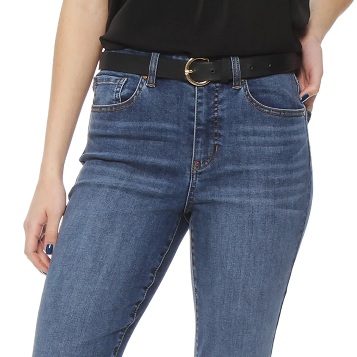 WADOS - Jeans Recto Tiro Alto Mujer Wados