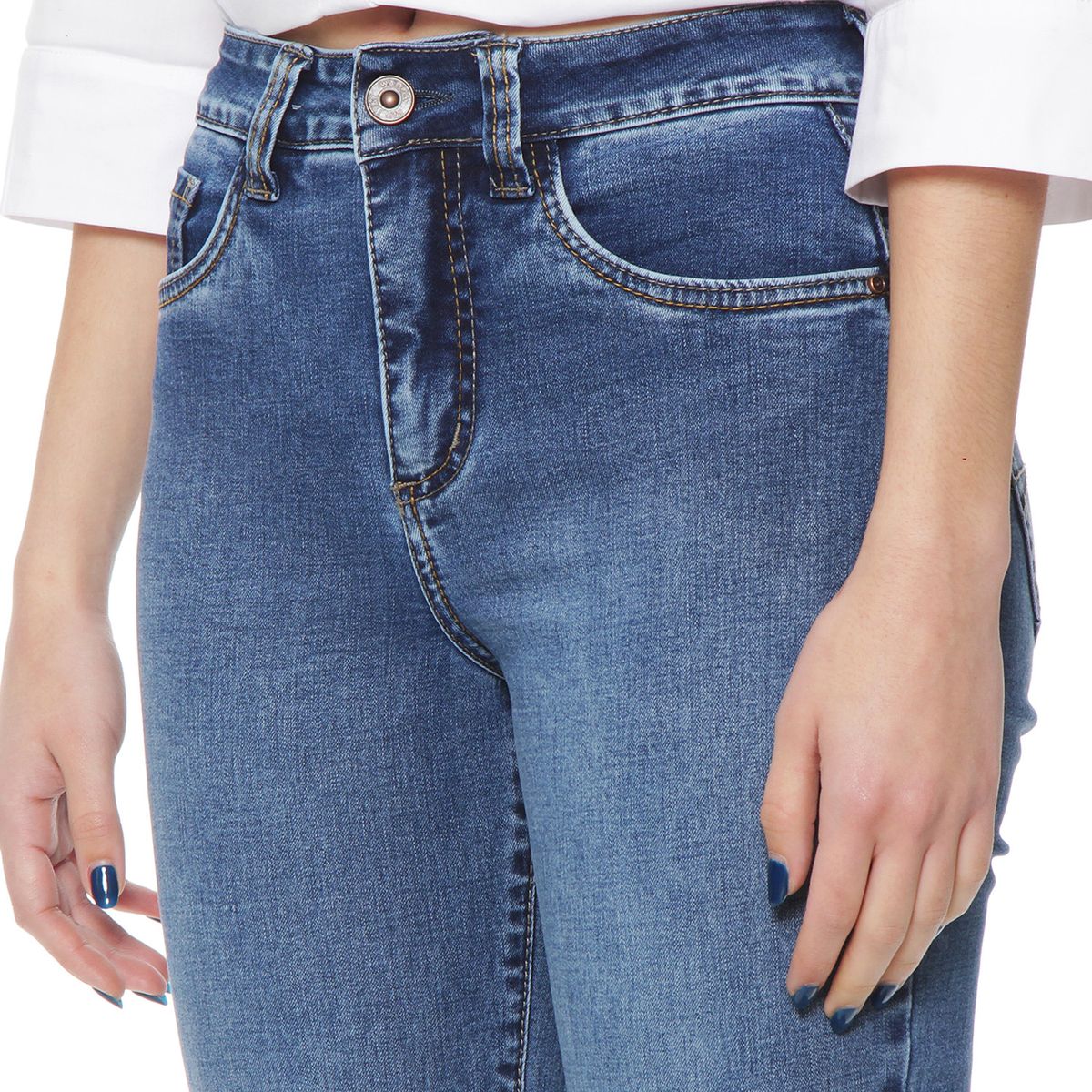 WADOS - Jeans Recto Tiro Alto Mujer Wados