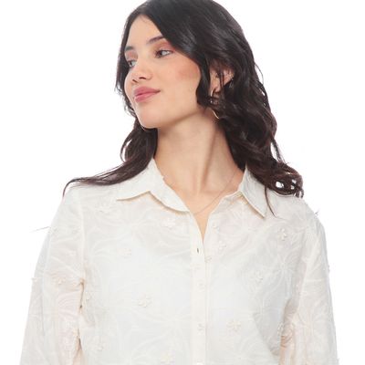 Imagen 2 del producto Blusa Manga Larga Algodón Mujer