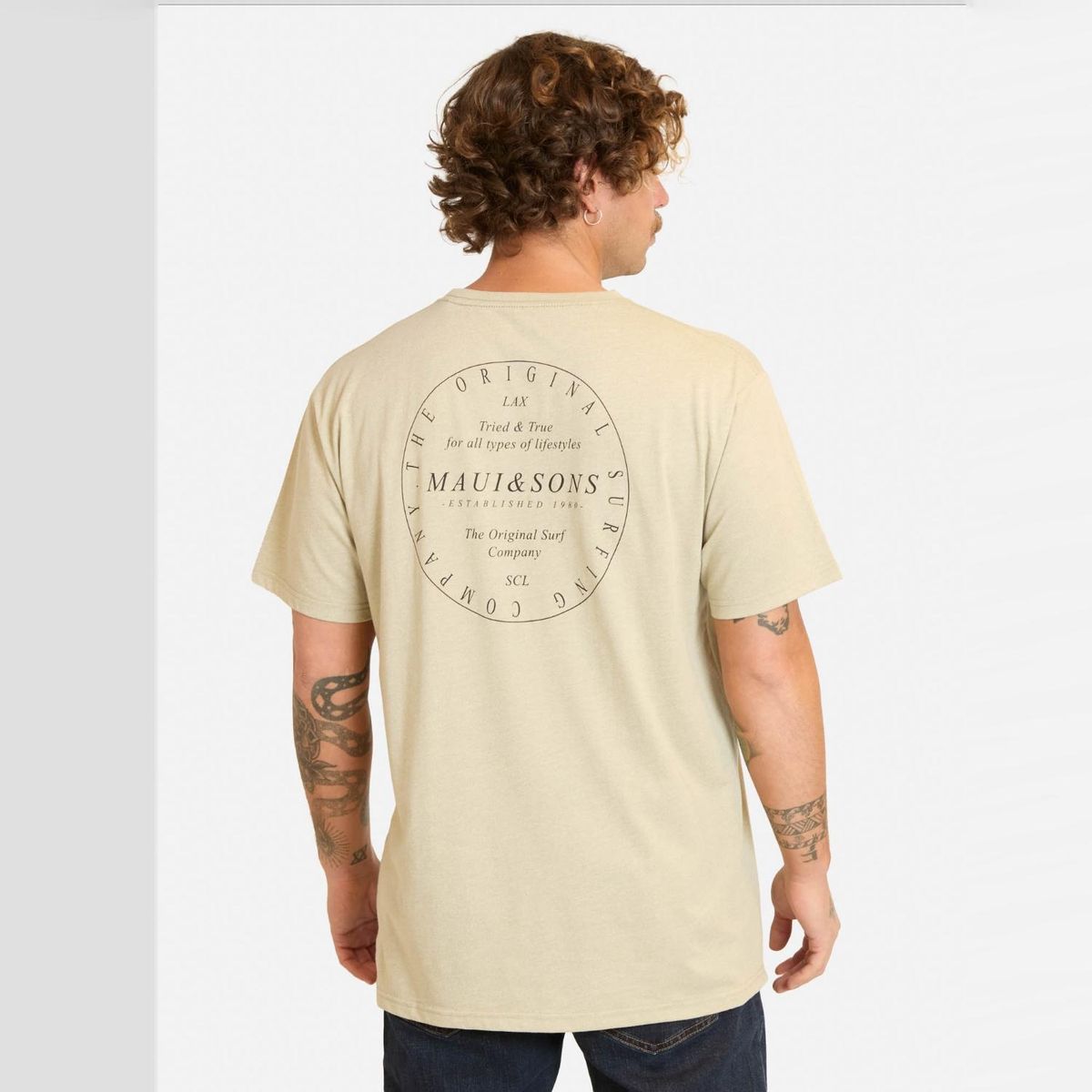 MAUI AND SONS - Polera Manga Corta Urbano Hombre Maui And Sons