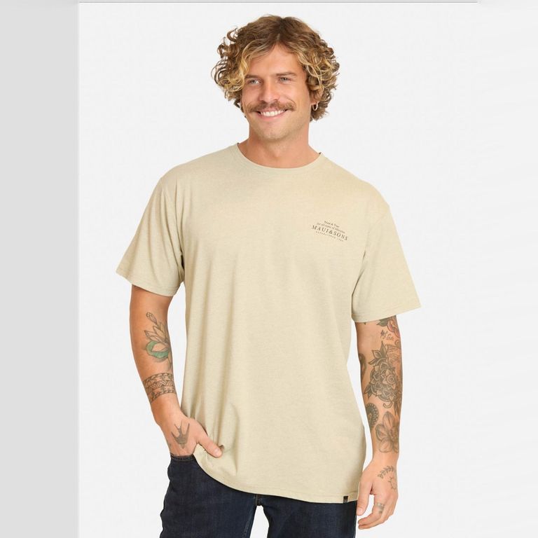 MAUI AND SONS Polera Manga Corta Urbano Hombre