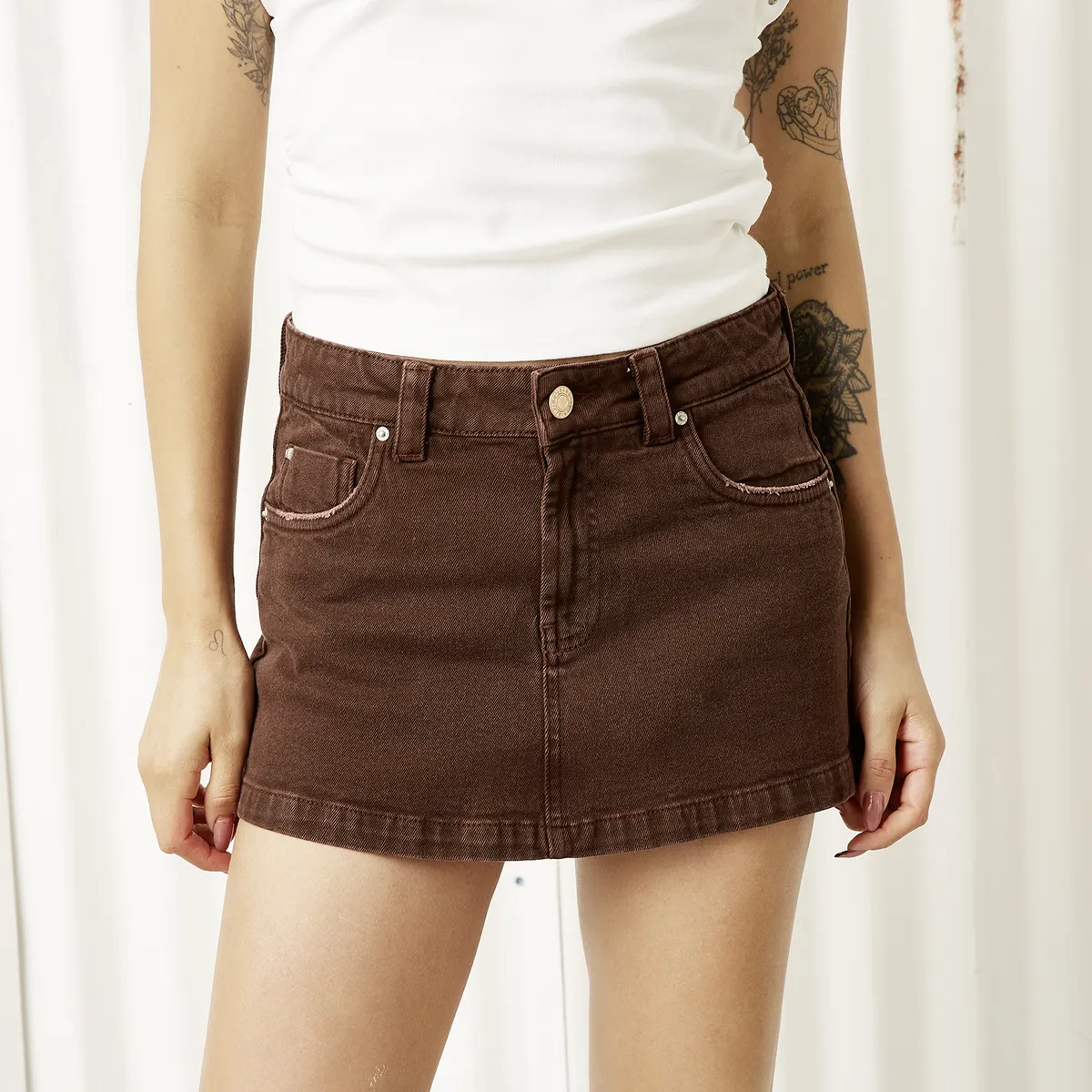 AMERICANINO - Micro Falda Short Mujer Americanino