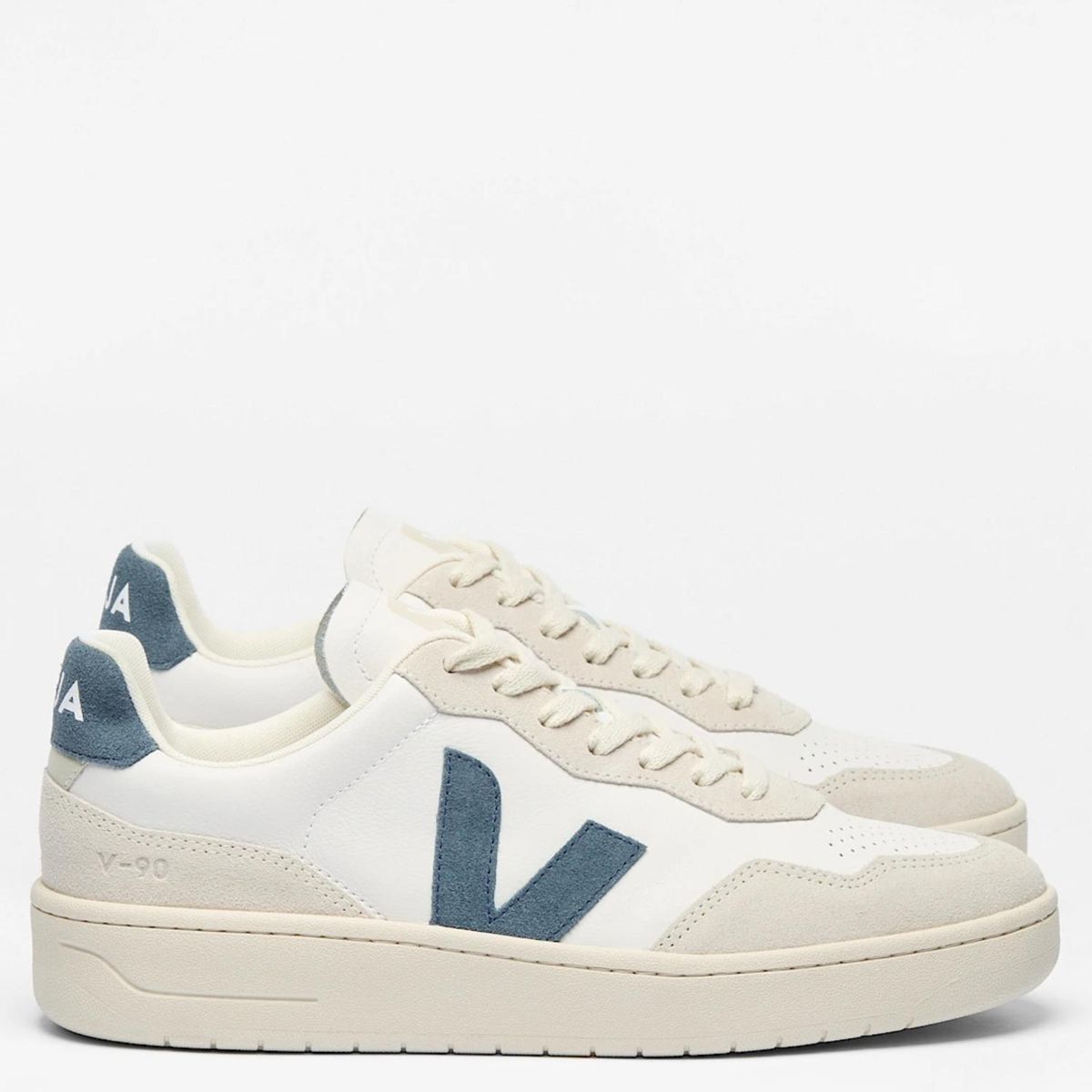 VEJA - V-90 Ex Cali Zapatilla Urbana Unisex Cuero Blanco Veja