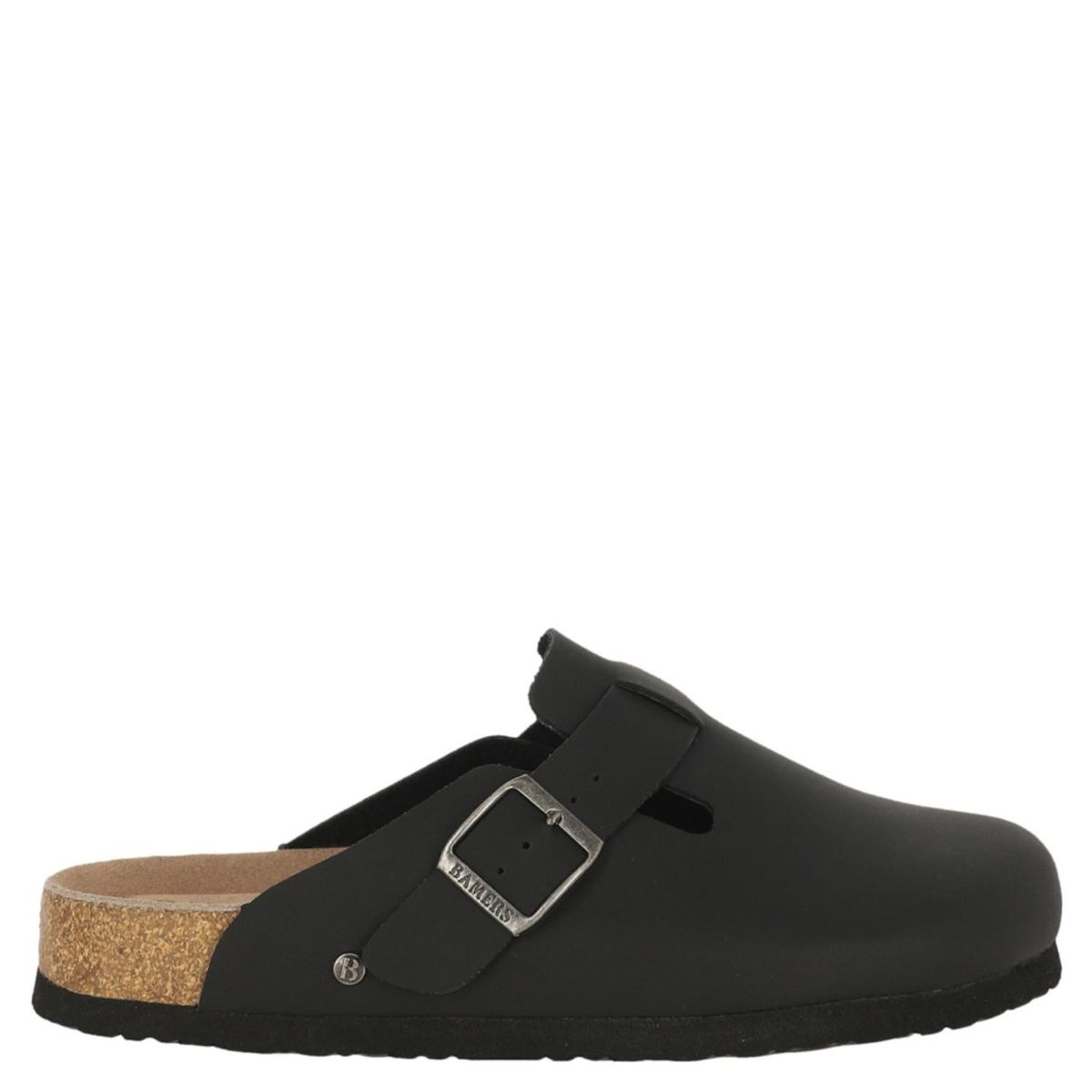 BAMERS - Zueco Mujer Negro Bamers