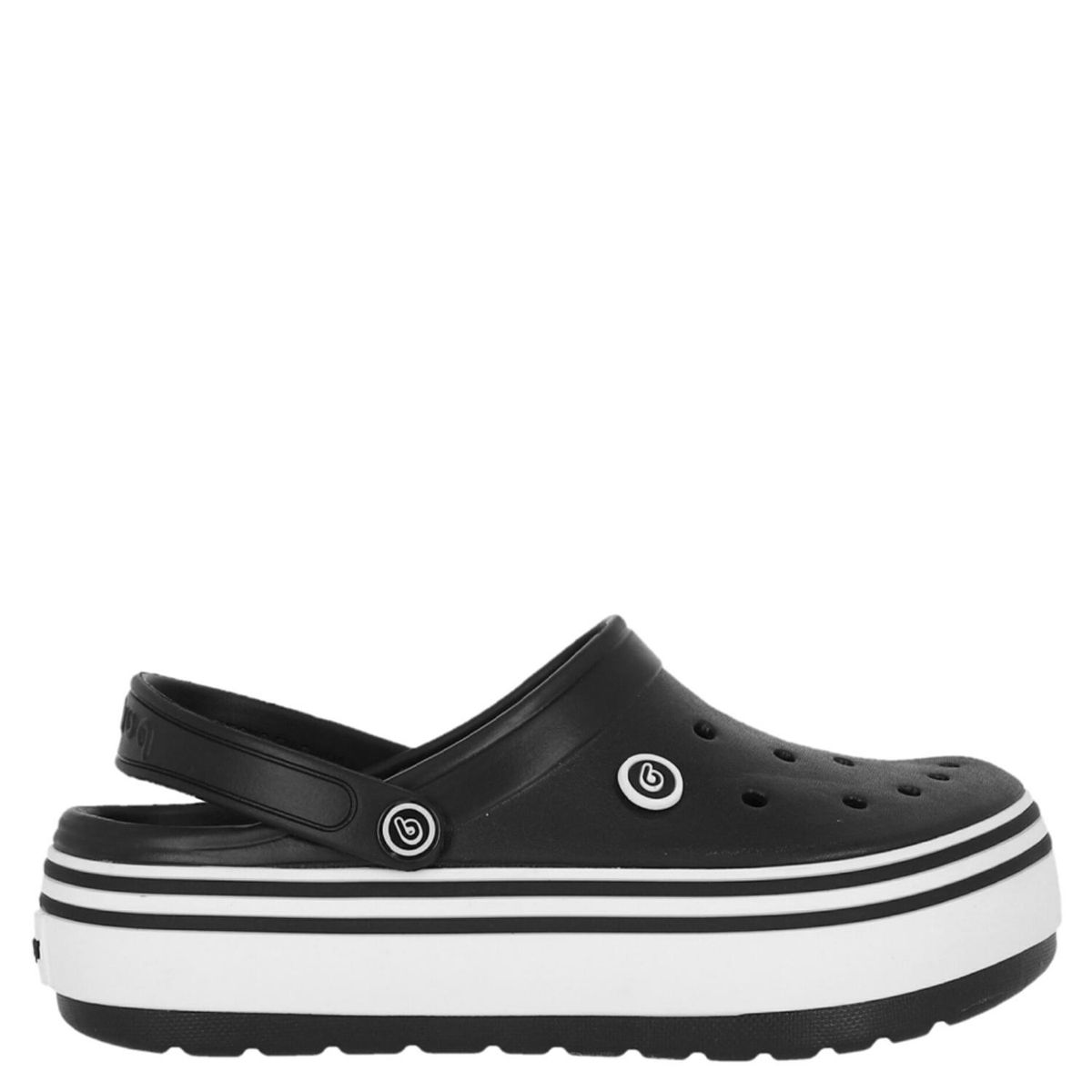 BAMERS - Zueco Mujer Negro Bamers