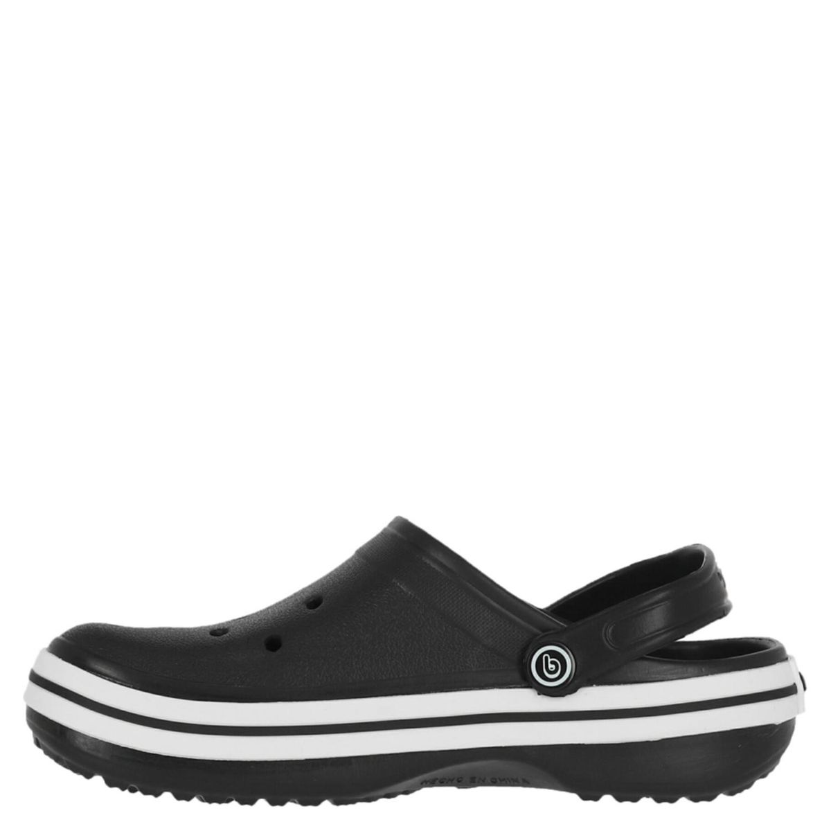 BAMERS - Zueco Mujer Negro Bamers