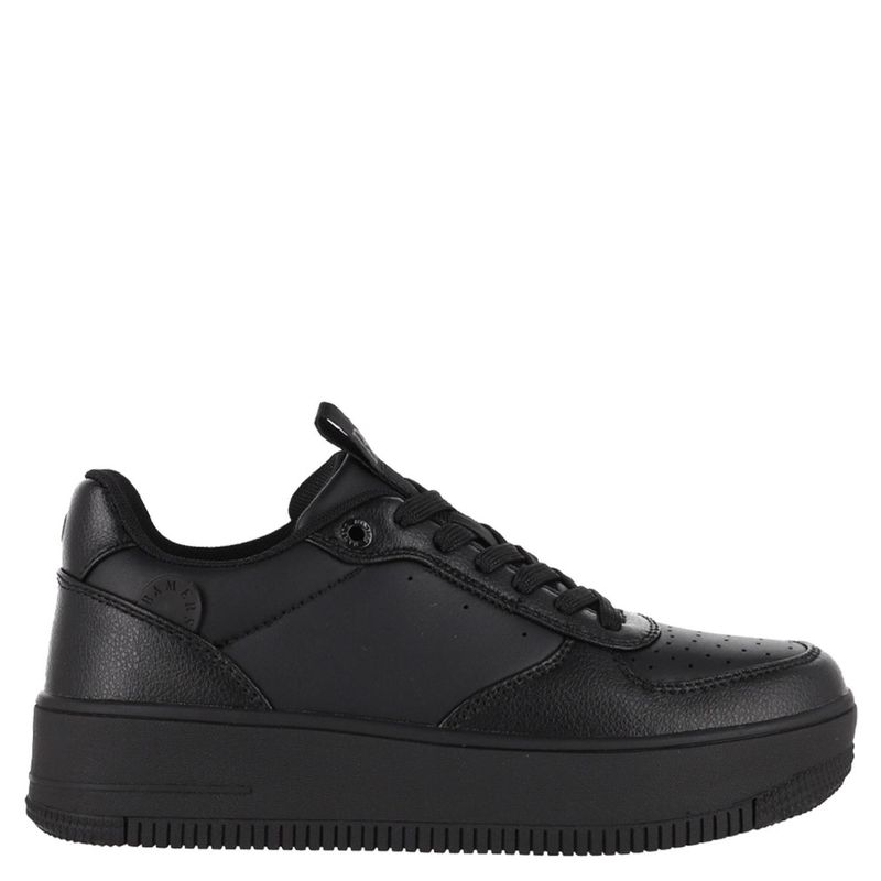 BAMERS - Zapatilla Urbana Mujer Negro Bamers