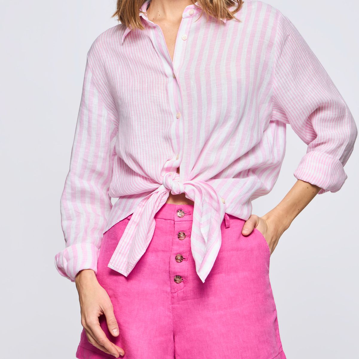 SAVILLE ROW - Blusa Manga Corta Mujer Saville Row