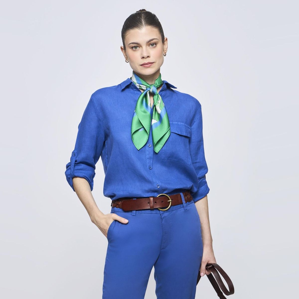 SAVILLE ROW - Blusa Manga Corta Mujer Saville Row