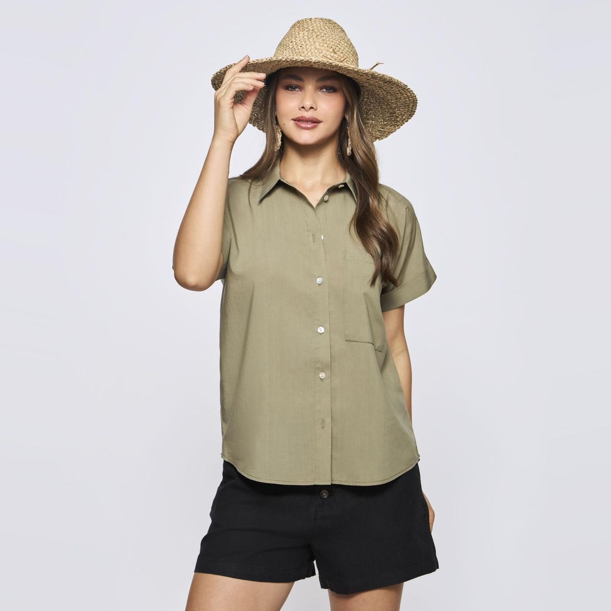 SAVILLE ROW - Blusa Manga Corta Mujer Saville Row