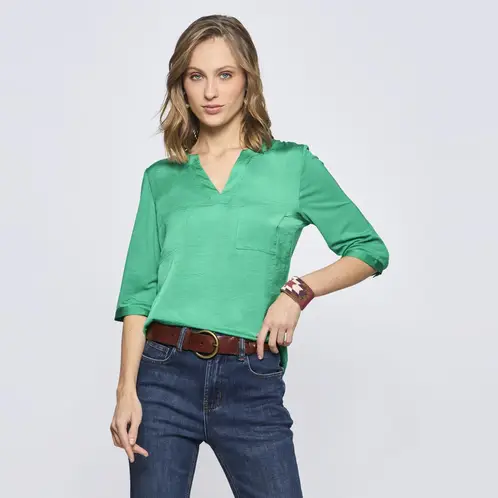 SAVILLE ROW - Polera Manga Corta Mujer