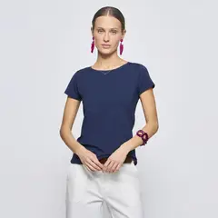 SAVILLE ROW - Polera Manga Corta Mujer