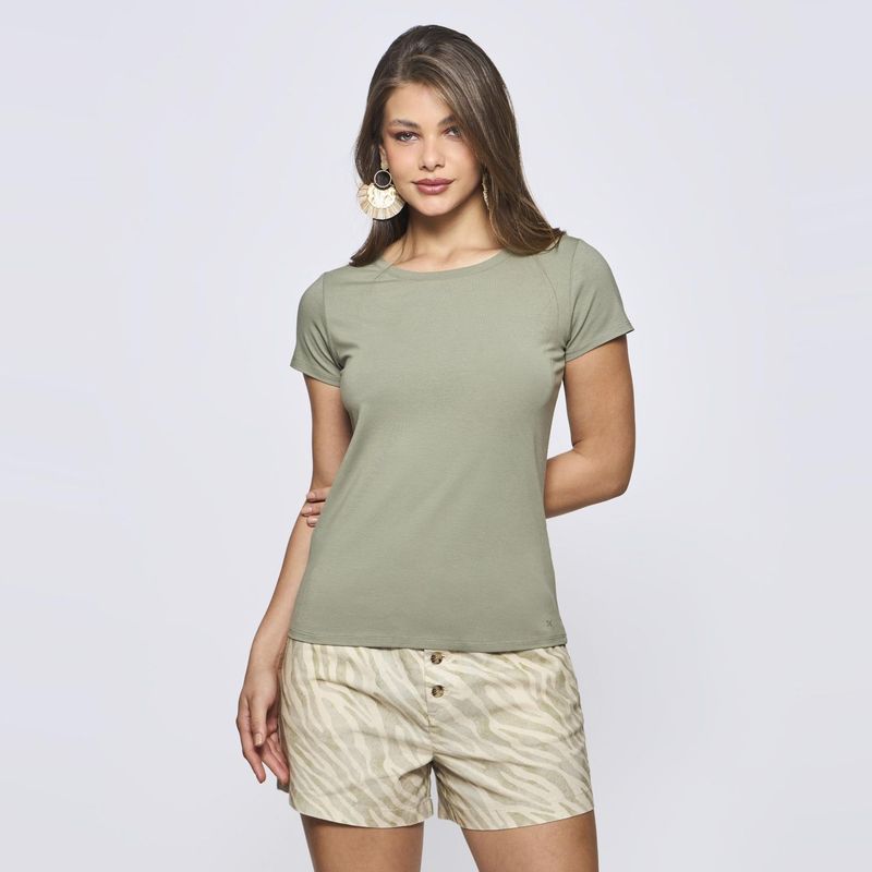 SAVILLE ROW - Polera Manga Corta Mujer Saville Row