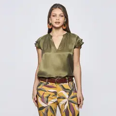 SAVILLE ROW - Blusa Sin Mangas Mujer