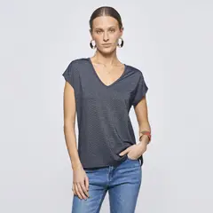 SAVILLE ROW - Polera Manga Corta Mujer