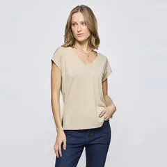 SAVILLE ROW - Polera Manga Corta Mujer