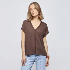 SAVILLE ROW - Polera Manga Corta Mujer