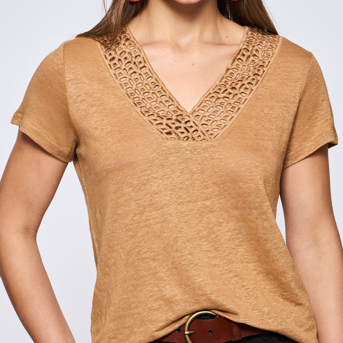 SAVILLE ROW - Polera Manga Corta Mujer Saville Row