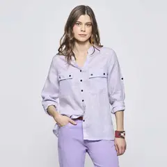 SAVILLE ROW - Blusa Manga Larga Mujer