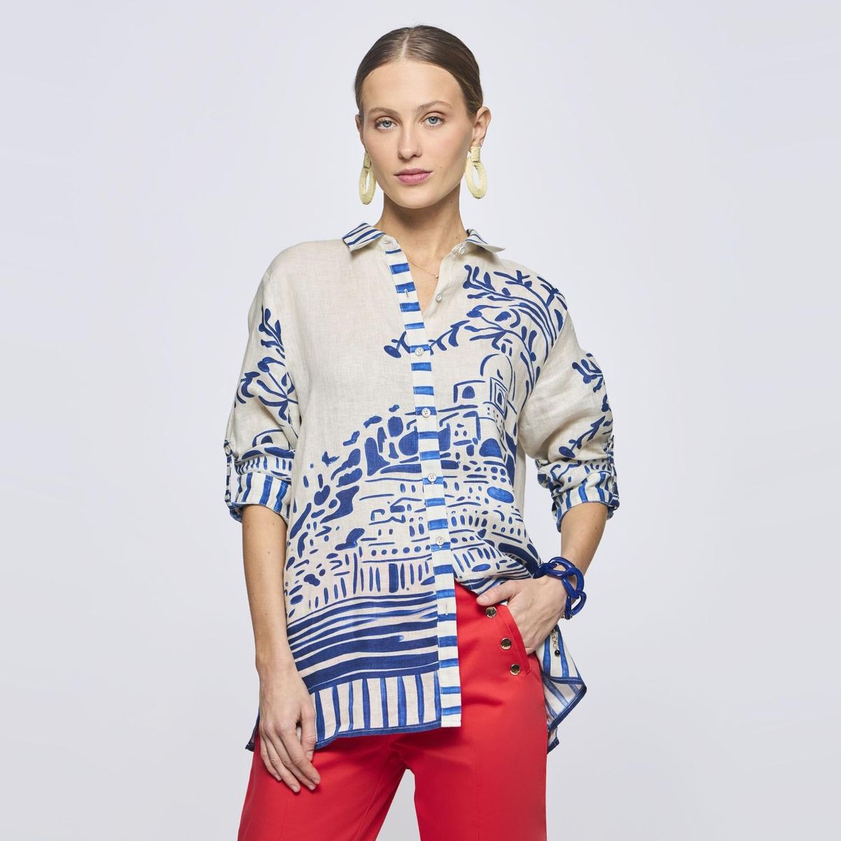 SAVILLE ROW - Blusa Manga Larga Mujer Saville Row
