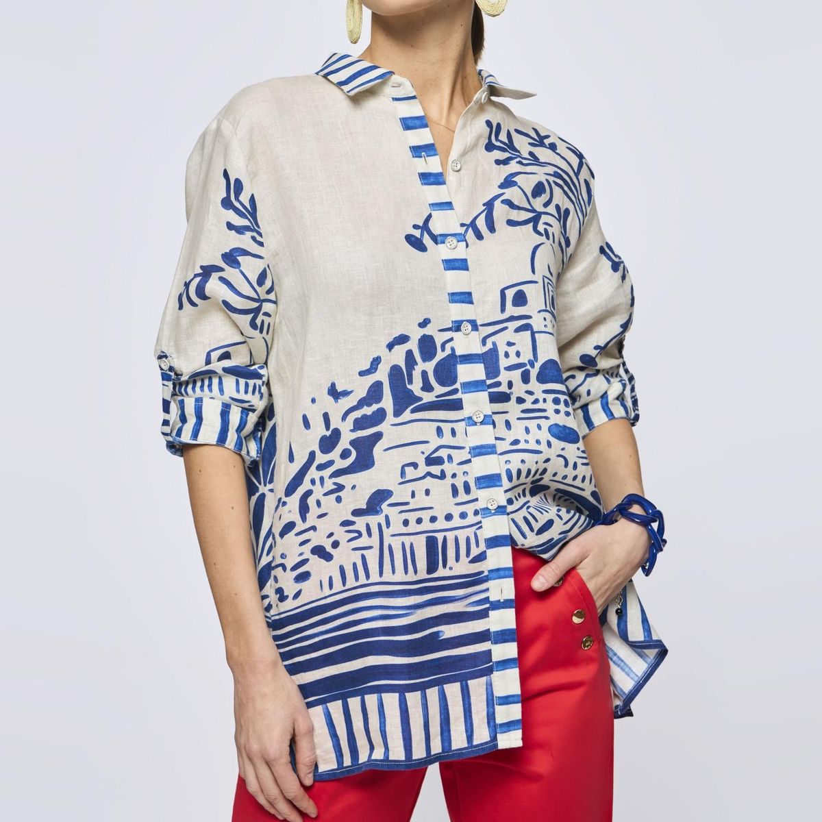 SAVILLE ROW - Blusa Manga Larga Mujer Saville Row