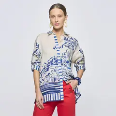 SAVILLE ROW - Blusa Manga Larga Mujer