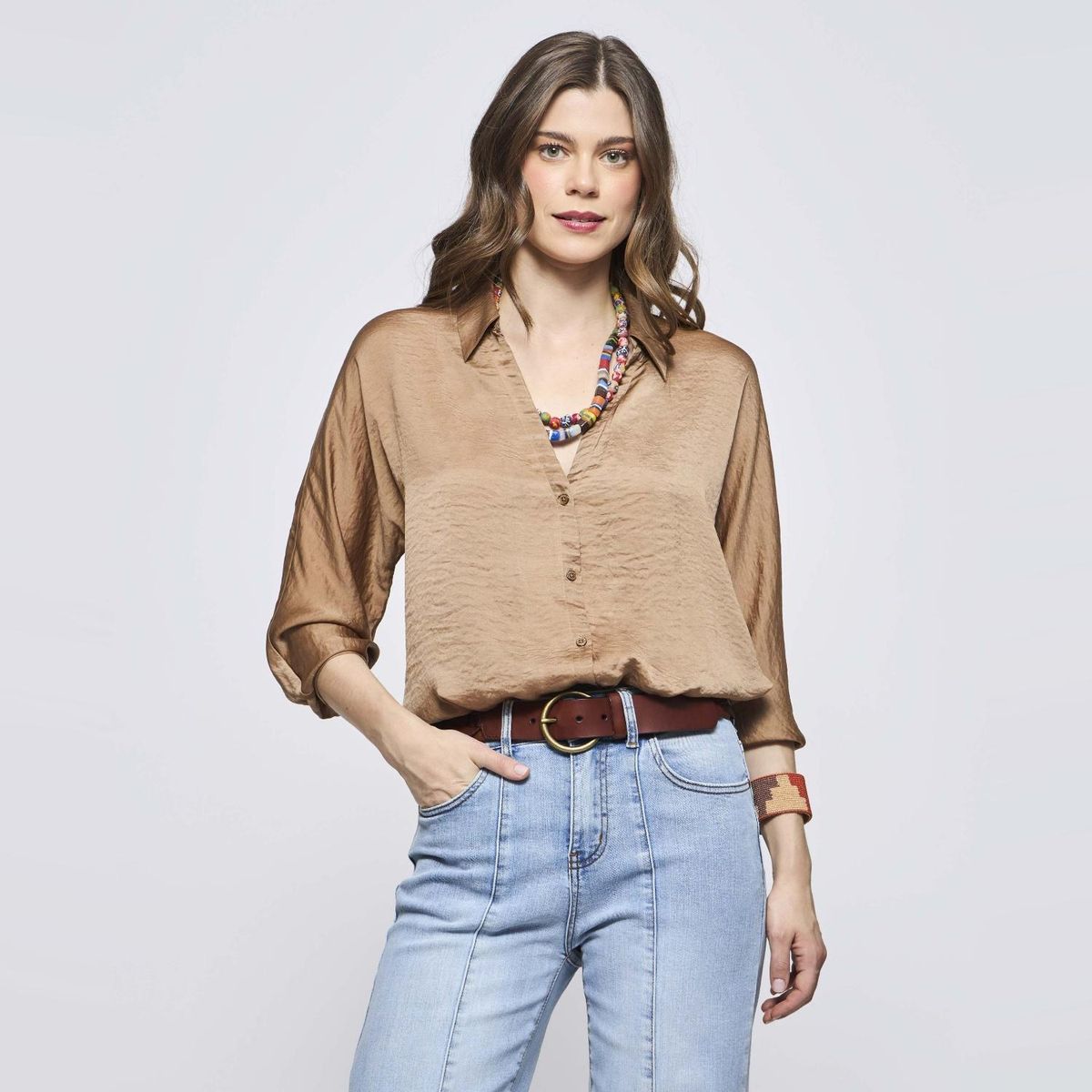 SAVILLE ROW - Blusa Manga Larga Mujer Saville Row