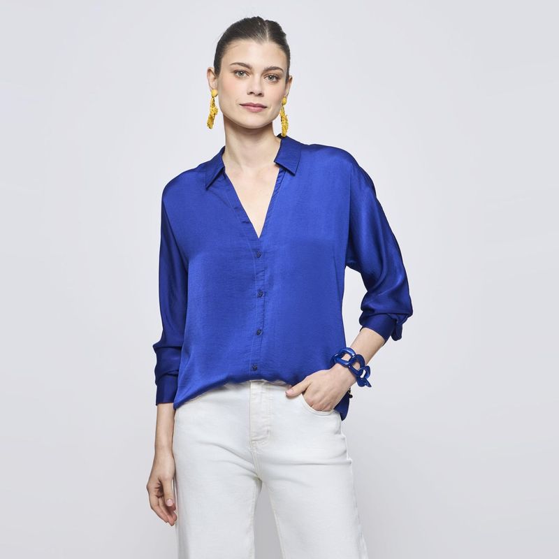 SAVILLE ROW - Blusa Manga Larga Mujer Saville Row
