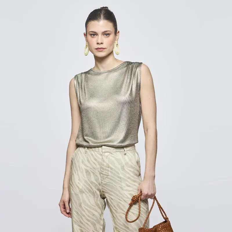 SAVILLE ROW - Polera Manga Corta Mujer Saville Row