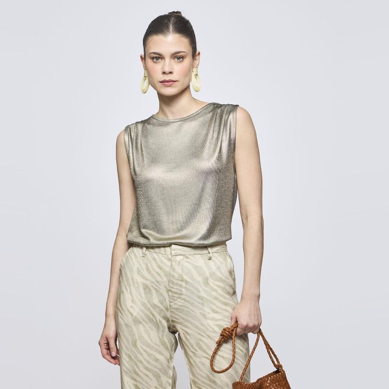 SAVILLE ROW - Polera Manga Corta Mujer Saville Row