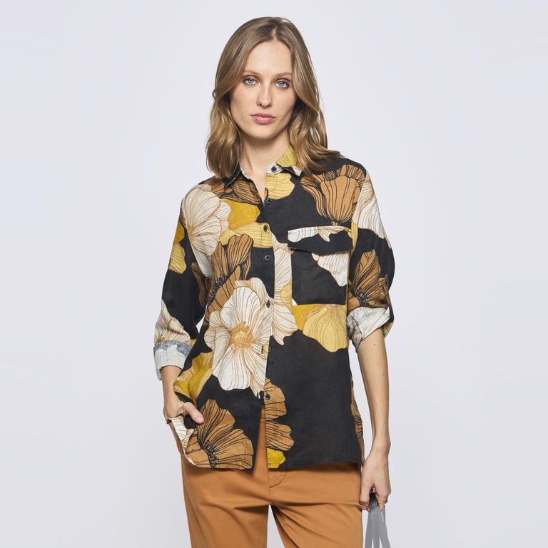 Blusa Manga Larga Mujer