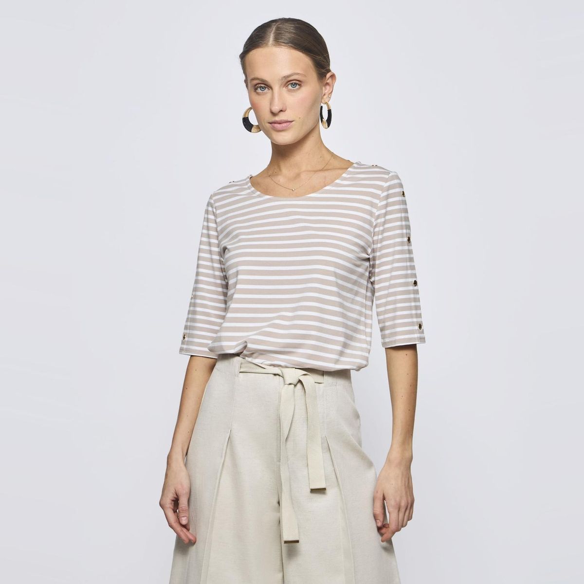 SAVILLE ROW - Polera Manga Corta Mujer Saville Row